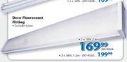 Deco Fluorescent Fitting 2x18W 0.6m Excluding Tubes