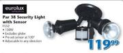 Eurolux Par 38 Security Light With Sensor-Each
