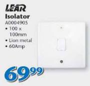 Lear Isolator A0004905