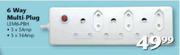 Digitech 6 Way Multi Plug LEM6-PBH