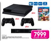 PS4 500GB Lego Marvel Super Heroes Bundle-Per Bundle