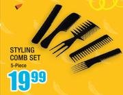 Styling 5 Piece Comb Set 