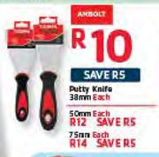 Ambolt Putty Knife-75mm
