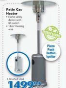 Patio Stainless Steel Gas Heater-Each