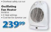 Oscillating Fan Heater-Each