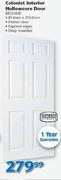 Swartland Colonist Interior Hollowcore Door-813mm x 2032mm