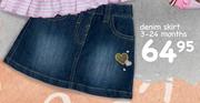 Denim Skirt