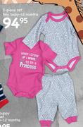 3-Piece Tiny Baby Set