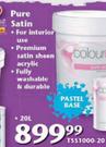 Colours 20L Pure Satin TSS1000