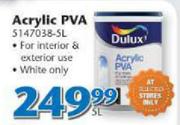Dulux 5L Acrylic PVA