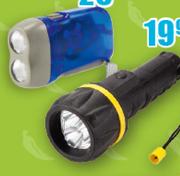 Wind Up And Rubber Torches Assorted