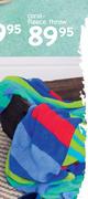 Coral-Fleece Throw