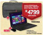 Toshiba Celeron N2820 Bundle Includes Bag+4GB Flash Drive+Wireless Mouse