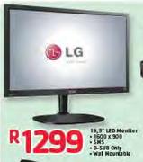 LG 19.5" LED Monitor