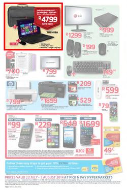 Pick N Pay Hypermarket : Big Deals (22 Jul - 3 Aug 2014), page 7
