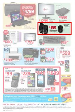 Pick N Pay Hypermarket : Big Deals (22 Jul - 3 Aug 2014), page 7