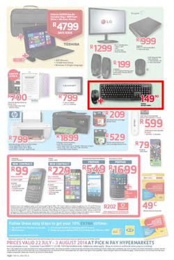 Pick N Pay Hypermarket : Big Deals (22 Jul - 3 Aug 2014), page 7
