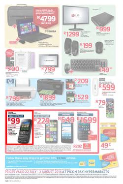 Pick N Pay Hypermarket : Big Deals (22 Jul - 3 Aug 2014), page 7