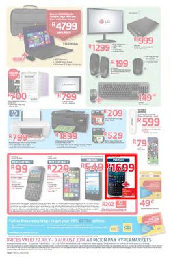 Pick N Pay Hypermarket : Big Deals (22 Jul - 3 Aug 2014), page 7