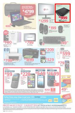 Pick N Pay Hypermarket : Big Deals (22 Jul - 3 Aug 2014), page 7