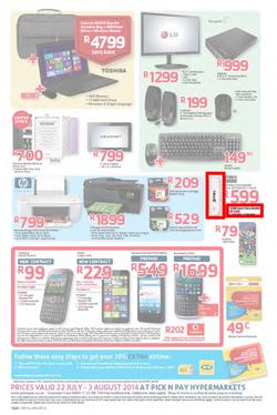 Pick N Pay Hypermarket : Big Deals (22 Jul - 3 Aug 2014), page 7