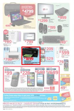 Pick N Pay Hypermarket : Big Deals (22 Jul - 3 Aug 2014), page 7