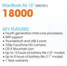 Macbook Air 13" (MD761)
