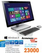 Lenovo 27" All In One Desktop (A730)