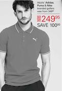 Adults' Adidas Puma & Nike Branded Golfers