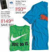 Men's Adidas Puma & Nike Branded Tees