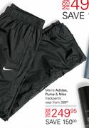 Men's Adidas Puma & Nike Trackpants
