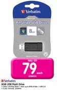 Verbatim 8GB USB Flash Drive-Each