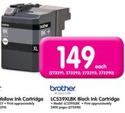 Brother Black Ink Cartridge LC539XLBK