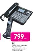 QT Eurofone Corded And Cordless Phone Combination-Each