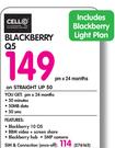 BlackBerry Q5-On Straight Up 50