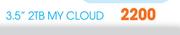 WD 3.5" 2TB My Cloud