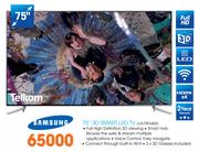 Samsung 3D Smart LED TV-75"(UA75F6400)
