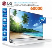 LG 55" UHD 3D Smart LED TV (55LA9650)-Each