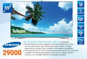 Samsung 3D Smart Interaction LED TV-55"(UA55F8000)