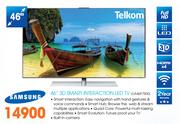 Samsung 46" 3D Smart Interaction LED TV(UA46F7500)