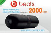 Beats Pill Portable Bluetooth Speaker (Pill Black)-Each