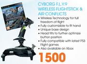 Cyborg F.L.Y.9 Wireless Flightstick & Air Conflicts-Each