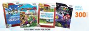 Wii Select Games-Each