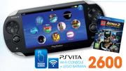 PS Vita Wi-Fi Console+ Lego Batman
