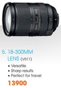 Nikon 18-300MM Lens(VR11)