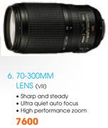 Nikon 70-300MM Lens(VR)