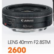 Canon Lens 40mm F2.8STM