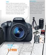 Canon EOS700D Ultimate DSLR Bundle