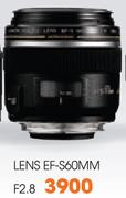 Canon Lens EF-S60MM F2.8