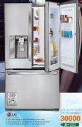 LG 694L Silver Fridge Freezer(GR-J268LSJV)